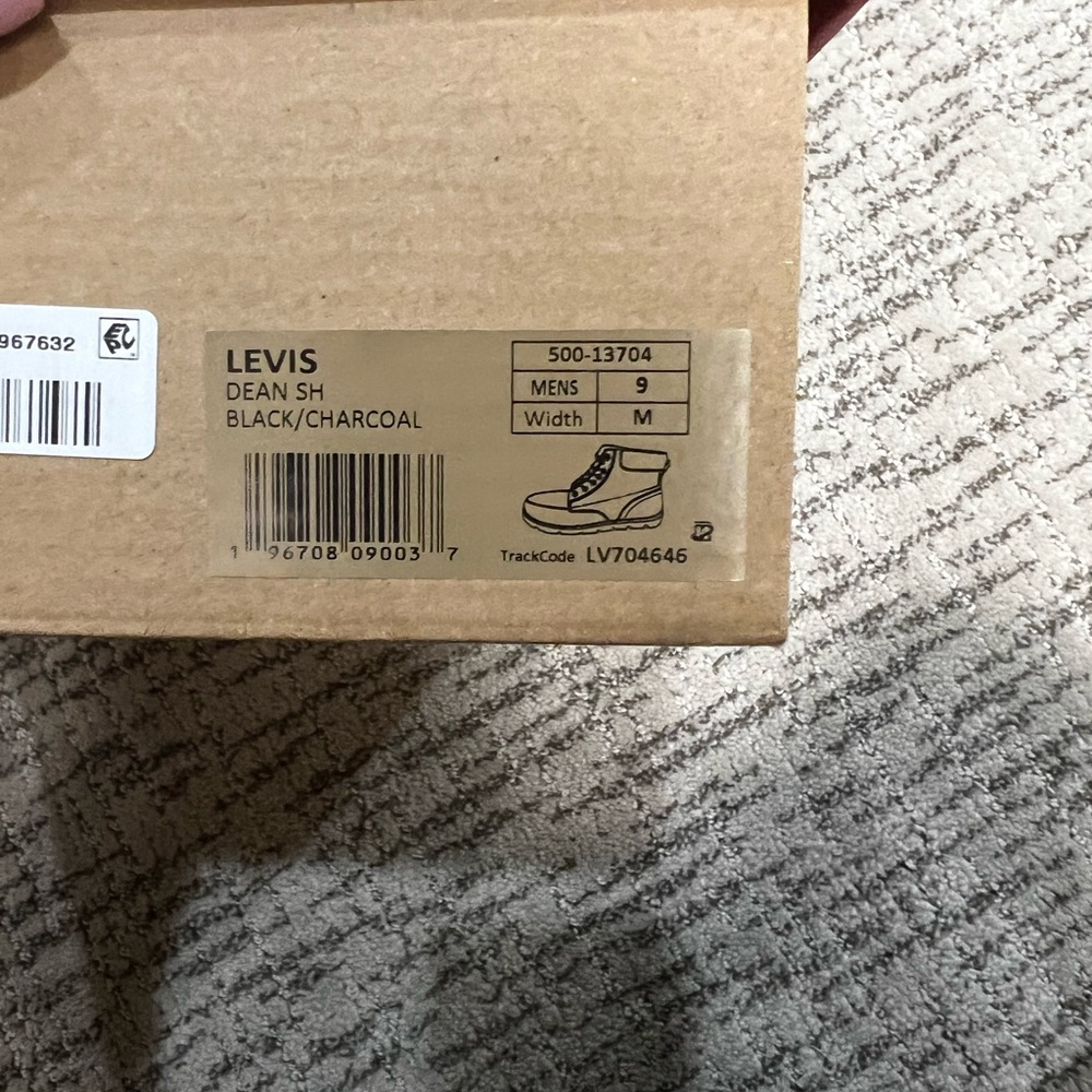 Levi's Dark Gray Footwear
